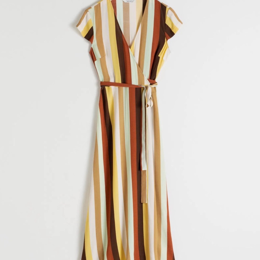 & Other Stories Multicolor Striped Midi/Maxi Dress